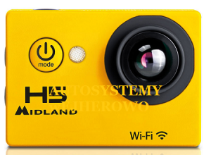 KAMERA SPORTOWA MIDLAND H5 FULL HD READY 2 LCD WIFI USB 170\'